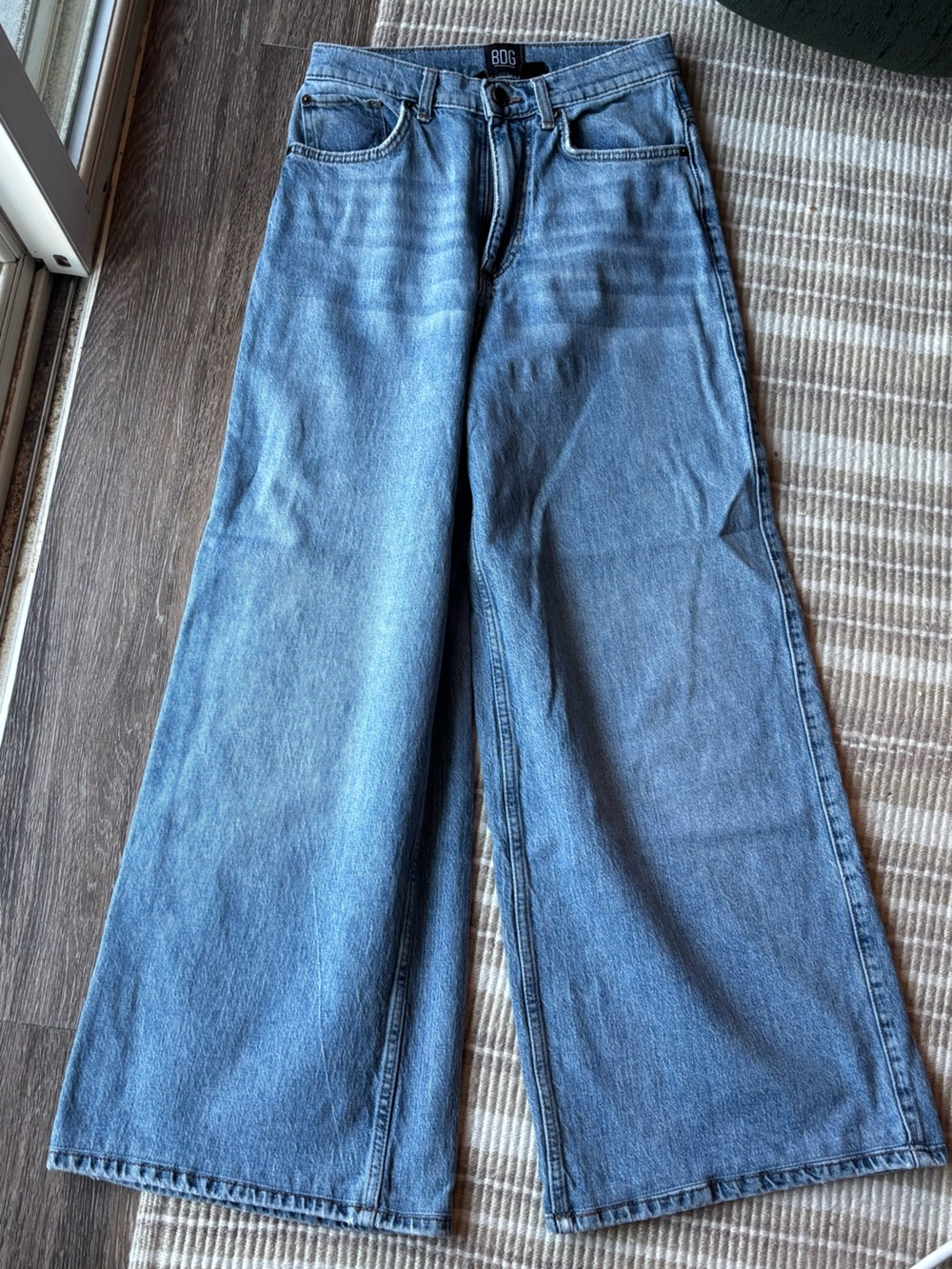Urban Outfitters A-Wide Light Blue Jeans